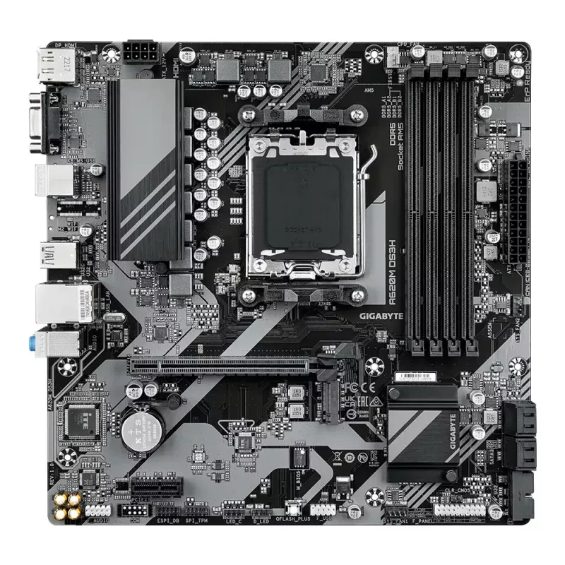 Płyta główna GIGABYTE A620M DS3H, A620, AM5, ATX