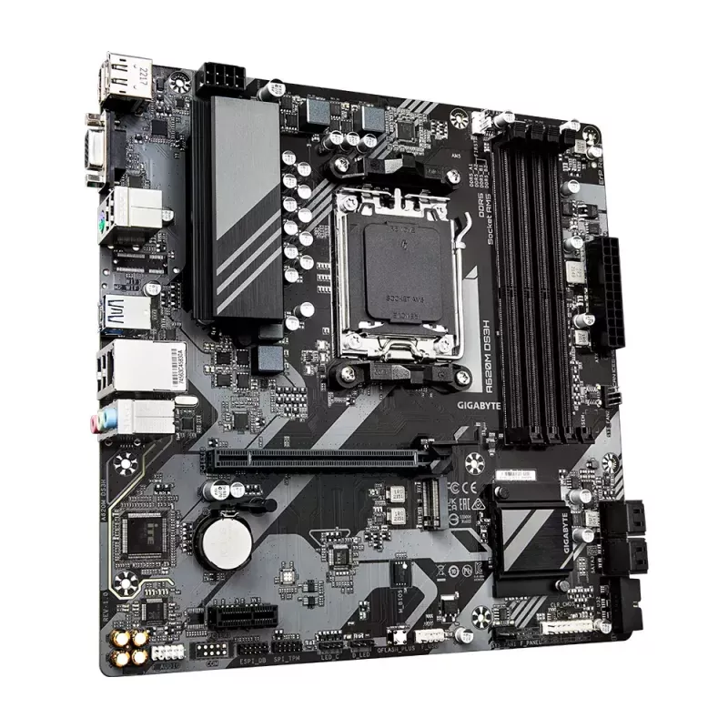 Płyta główna GIGABYTE A620M DS3H, A620, AM5, ATX