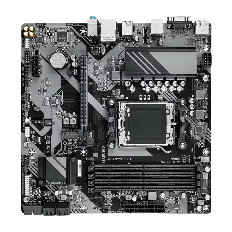 Płyta główna GIGABYTE A620M DS3H, A620, AM5, ATX
