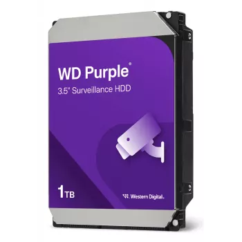 Dysk twardy WESTERN DIGITAL - Wd Purple WD11PURZ - 1TB - SATA 6Gb/s - 3,5 cala - 5400 obr./min - 64 MB pamięci podręcznej - 110 MB/s