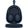 Sony WH-1000XM5 Noise Cancelling Wireless Headphones, 30 hours bateria life, Overhead Bluetooth Headphones, Optimised for Alexa and Google Assistant, IOS and Android with Built-In Mic, w kolorze Midnight niebieski