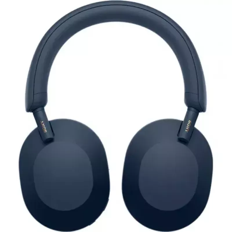 Sony WH-1000XM5 Noise Cancelling Wireless Headphones, 30 hours bateria life, Overhead Bluetooth Headphones, Optimised for Alexa and Google Assistant, IOS and Android with Built-In Mic, w kolorze Midnight niebieski