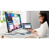 Monitor komputerowy DELL UltraSharp U3824DW 95,2 cm (37,5 cala) 3840 x 1600 pikseli Wide Quad HD+ LCD Czarny, Srebrny