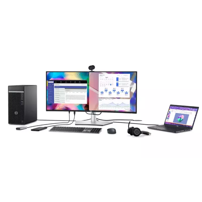 Monitor komputerowy DELL UltraSharp U3824DW 95,2 cm (37,5 cala) 3840 x 1600 pikseli Wide Quad HD+ LCD Czarny, Srebrny