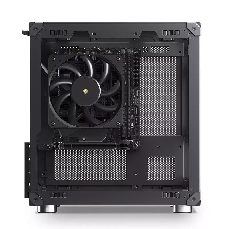 Obudowa PC Jonsbo C6 Czarna ITX, micro ATX