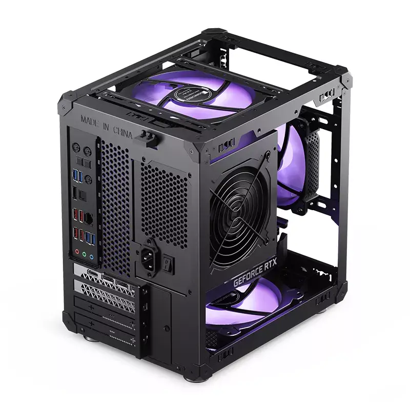 Obudowa PC Jonsbo C6 Czarna ITX, micro ATX