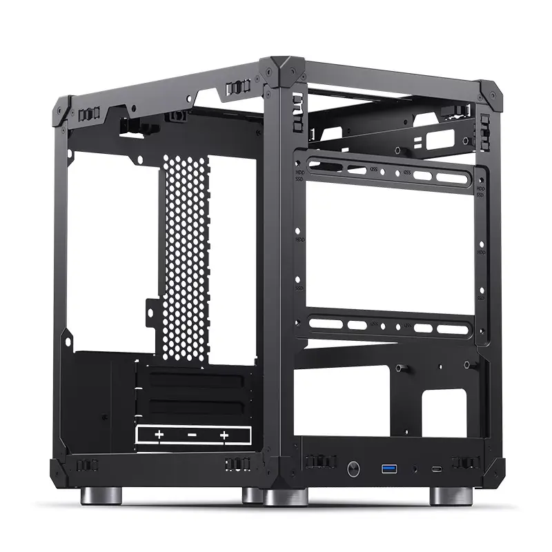 Obudowa PC Jonsbo C6 Czarna ITX, micro ATX