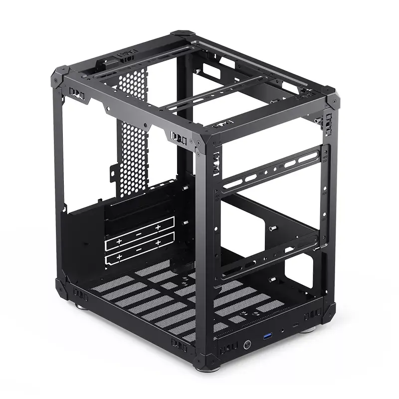 Obudowa PC Jonsbo C6 Czarna ITX, micro ATX