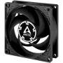 Wentylator 80 mm Arctic P8 Max High-Performance PWM, średnica 80 mm, czarny, przepływ powietrza 67,96 m³/h, 0,6 sone