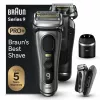 Maszynka do golenia Braun Series 9 Pro+ 9575cc Wet & Dry foliowa trymer Metaliczny