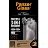 PanzerGlass Zestaw 3 w 1 iPhone 15 Pro Szkło hartowane Przezroczysty