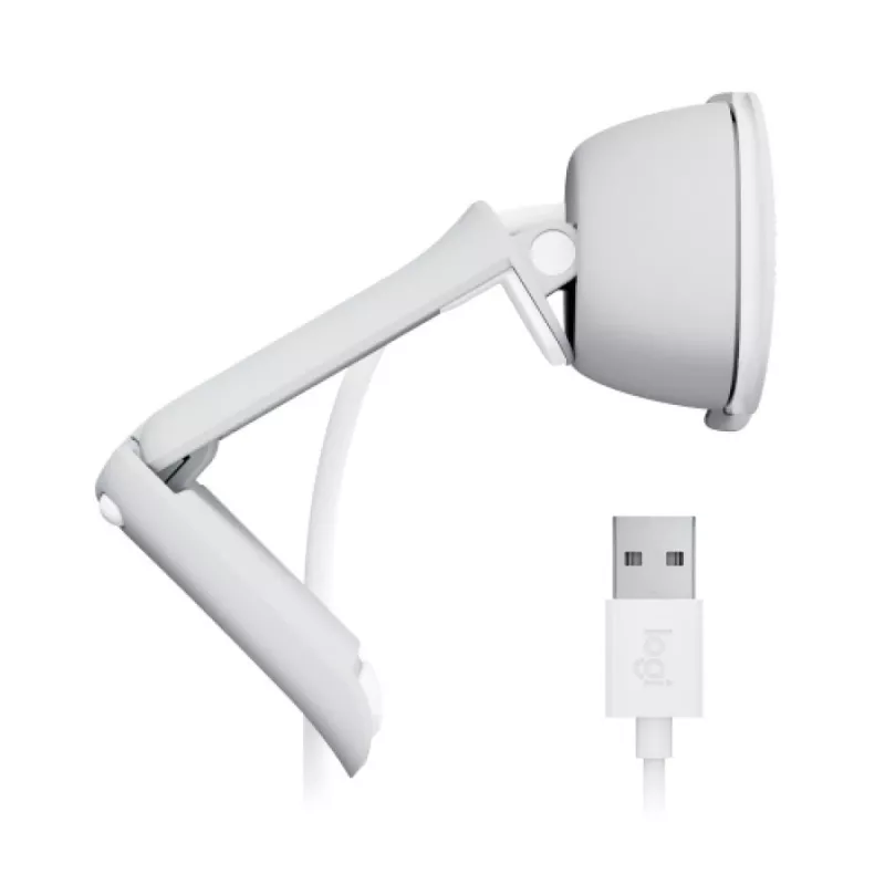 LOGITECH Brio 100 Kamera internetowa Full HD w kolorze Off-white