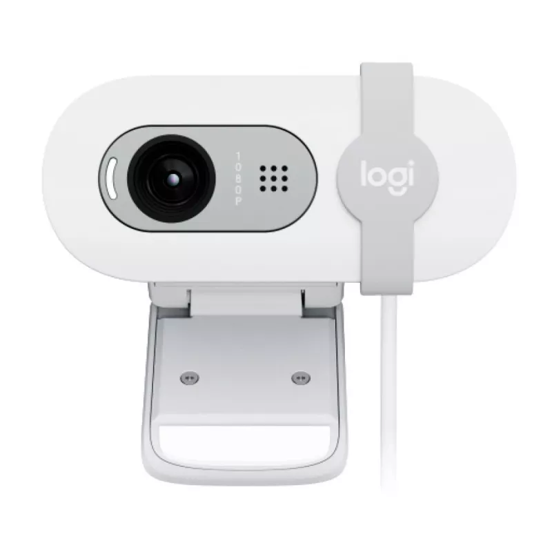LOGITECH Brio 100 Kamera internetowa Full HD w kolorze Off-white