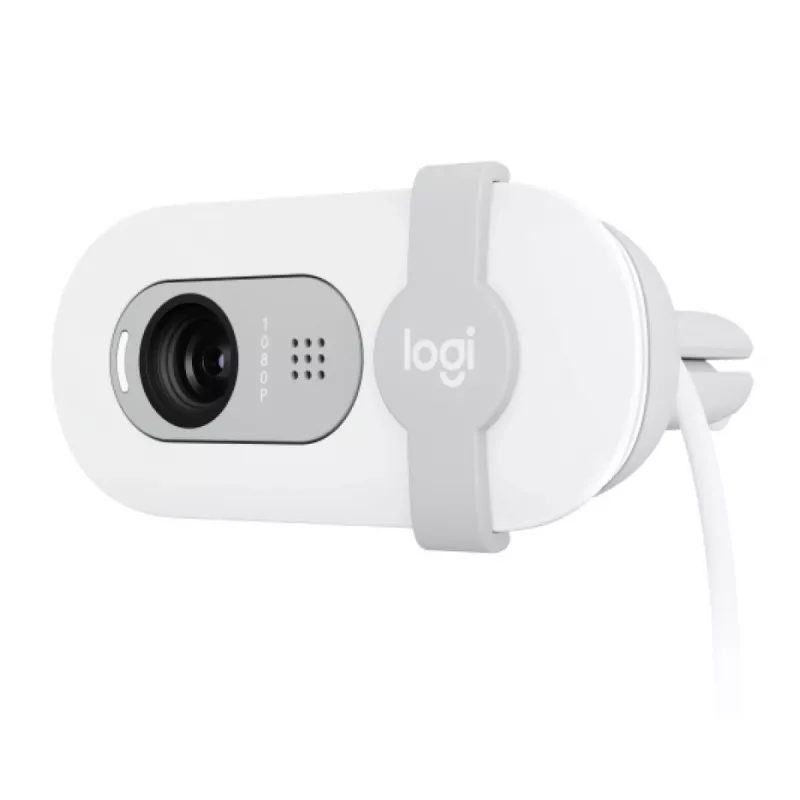 LOGITECH Brio 100 Kamera internetowa Full HD w kolorze Off-white
