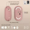LOGITECH Pebble 2 M350s Bezprzewodowa Mysz Optyczna Rose