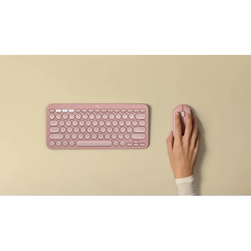 LOGITECH Pebble 2 M350s Bezprzewodowa Mysz Optyczna Rose
