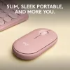 LOGITECH Pebble 2 M350s Bezprzewodowa Mysz Optyczna Rose
