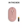 LOGITECH Pebble 2 M350s Bezprzewodowa Mysz Optyczna Rose