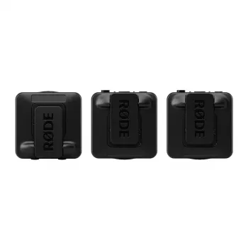 Bezprzewodowy system mikrofonów krawatowych RØDE Wireless PRO — dookólny mikrofon krawatowy, 20–20 000 Hz, 7 godz. pracy baterii, zasięg 260 m