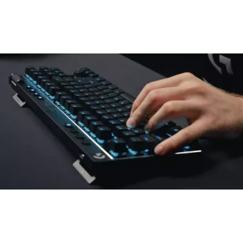 LOGITECH G Pro X TKL Lightspeed klawiatura gamingowa - Bluetooth - Różowa US International taktylna