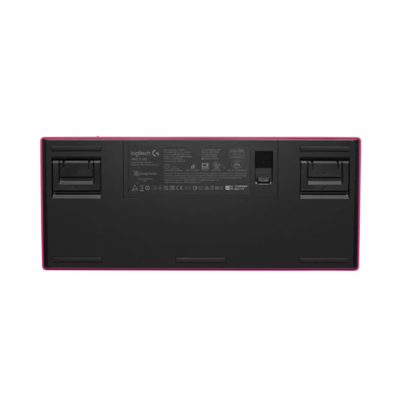 LOGITECH G Pro X TKL Lightspeed klawiatura gamingowa - Bluetooth - Różowa US International taktylna