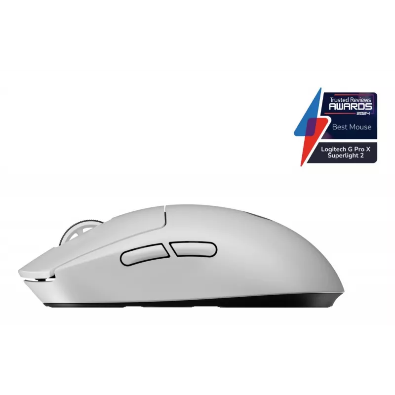 LOGITECH G Pro X Superlight 2 Lightspeed Mysz gamingowa Biała 2.4GHz