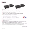 CLUB3D Rozdzielacz HDMI™ 1 na 8, Pełne 3D i 4K60Hz (600MHz)