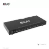 CLUB3D Rozdzielacz HDMI™ 1 na 8, Pełne 3D i 4K60Hz (600MHz)