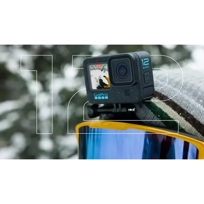 Kamera sportowa GoPro HERO12 Black — 5K Ultra HD, 240 kl./s, 27 MP CMOS, 177° FOV, LCD, MicroSD, Wi‑Fi