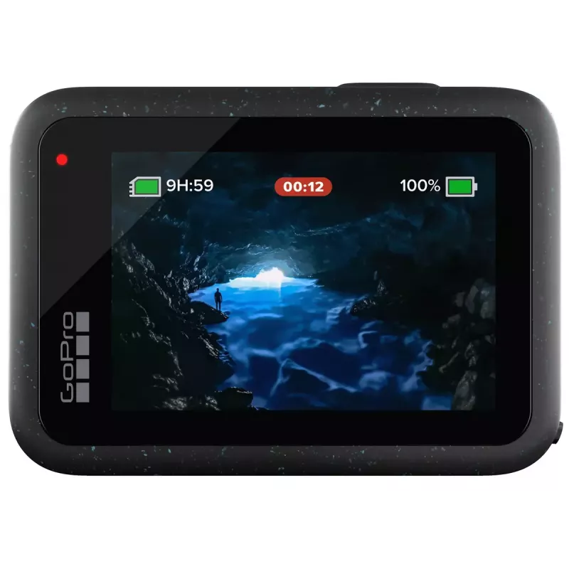 Kamera sportowa GoPro HERO12 Black — 5K Ultra HD, 240 kl./s, 27 MP CMOS, 177° FOV, LCD, MicroSD, Wi‑Fi