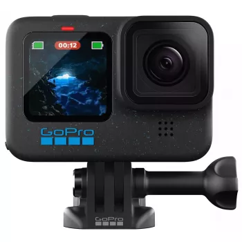 Kamera sportowa GoPro HERO12 Black — 5K Ultra HD, 240 kl./s, 27 MP CMOS, 177° FOV, LCD, MicroSD, Wi‑Fi
