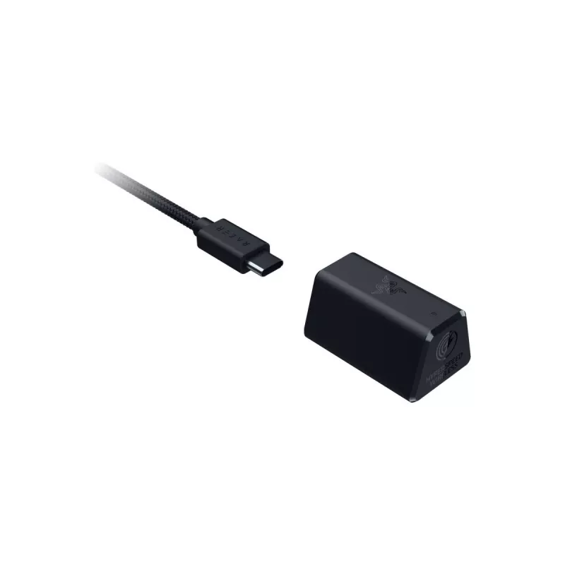 Słuchawki RAZER Blackshark V2 Hyperspeed - Stereofoniczne - Bezprzewodowe / Przewodowe USB Typ A - Czarny