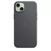 APPLE Apple Etui FineWoven z MagSafe do iPhone 15 Plus czarne