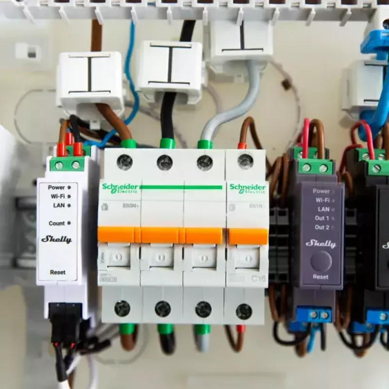 Shelly Pro 3EM miernik kosztów energii AC 120 A 50-60 Hz