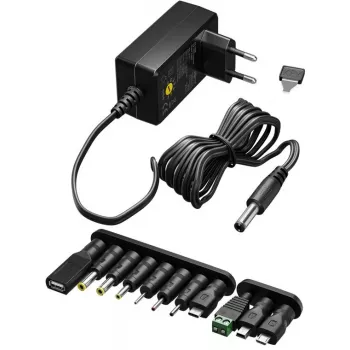 AC Adapter Goobay 64568 Universal Czarny 12V 2.25A 1.8m