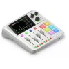 Interfejs audio Rode RodeCaster Duo biały — 2-kanałowa konsola podcastowa USB z mikserem i przedwzmacniaczami