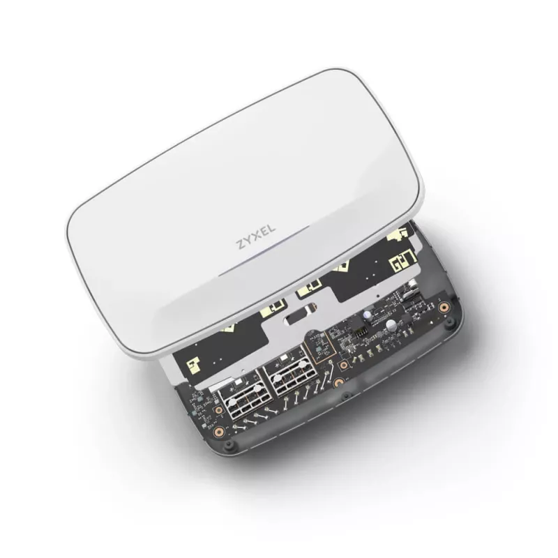 Zyxel WBE660S-EU0101F punkt dostępowy 11530 Mbit/s Szary Power over Ethernet (PoE)