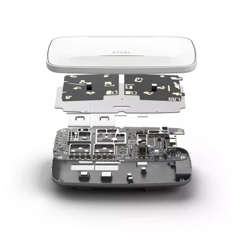 Zyxel WBE660S-EU0101F punkt dostępowy 11530 Mbit/s Szary Power over Ethernet (PoE)