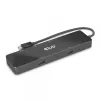 CLUB3D USB3.2 Gen2 Type-C, 6-w-1 przenośna stacja dokująca z dwoma wyświetlaczami i USB Type-C Video 4K60Hz