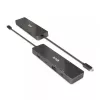 CLUB3D USB3.2 Gen2 Type-C, 6-w-1 przenośna stacja dokująca z dwoma wyświetlaczami i USB Type-C Video 4K60Hz