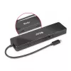 CLUB3D USB3.2 Gen2 Type-C, 6-w-1 przenośna stacja dokująca z dwoma wyświetlaczami i USB Type-C Video 4K60Hz