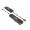 CLUB3D USB3.2 Gen2 Type-C, 6-w-1 przenośna stacja dokująca z dwoma wyświetlaczami i USB Type-C Video 4K60Hz