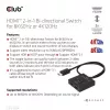 CLUB3D HDMI 2-w-1 Przełącznik Dwukierunkowy 8K60Hz 4K120Hz CSV-1384