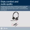 HP Poly Czarnywire 3320 Stereo Microsoft Teams Certified USB-C Headset +USB-C/A Adapter