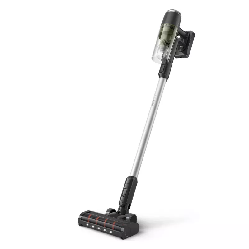 Odkurzacz pionowy Philips XC3033/01 — akumulator litowo-jonowy 25,2 V, bezworkowy cyklonowy, 1,5 kg, ręczny odłączany, zielono-czarny