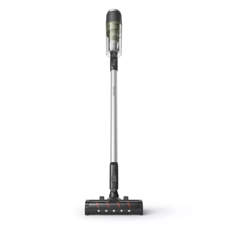 Odkurzacz pionowy Philips XC3033/01 — akumulator litowo-jonowy 25,2 V, bezworkowy cyklonowy, 1,5 kg, ręczny odłączany, zielono-czarny