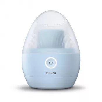 Golarka do ubrań Philips GCA2100/20, niebieska, ostrza ze stali nierdzewnej, zasilanie bateryjne, 90 min pracy