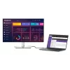 Monitor komputerowy DELL UltraSharp U2724DE 68,6 cm (27 cali) 2560 x 1440 pikseli Quad HD LCD Czarny, Srebrny