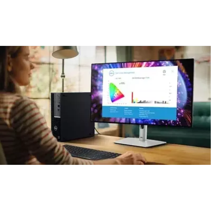 Monitor komputerowy DELL UltraSharp U2724DE 68,6 cm (27 cali) 2560 x 1440 pikseli Quad HD LCD Czarny, Srebrny