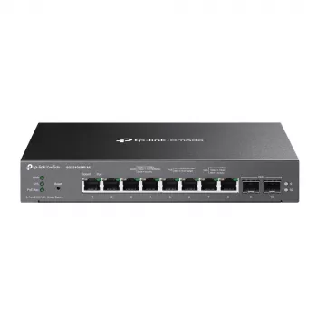 TP-Link Omada 8-Port 2.5GBASE-T i 2-Port 10GE SFP+ Smart Switch z 8-Port PoE+